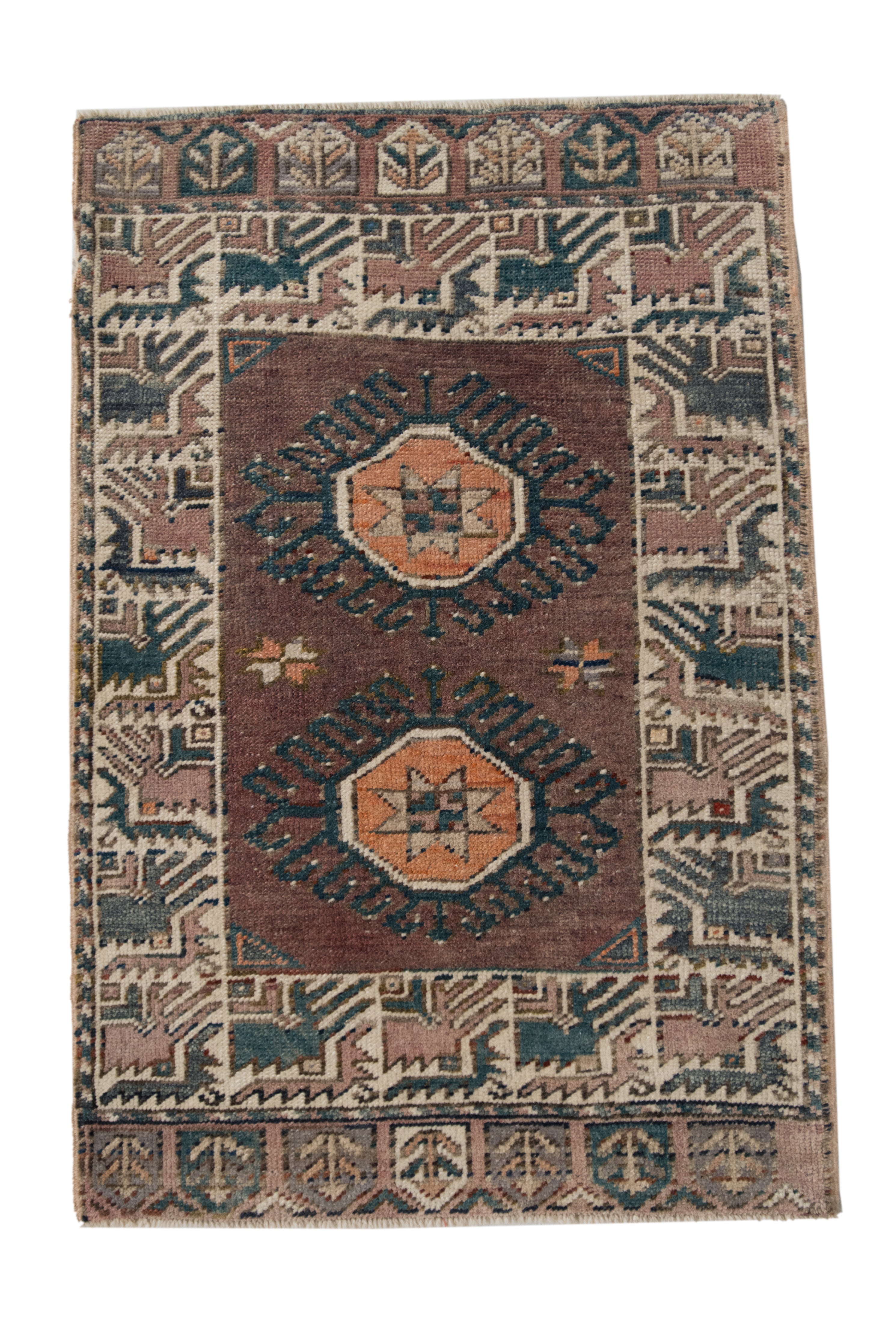 No. 1971 | 1'10 x 2'9 – Six Vintage Rugs