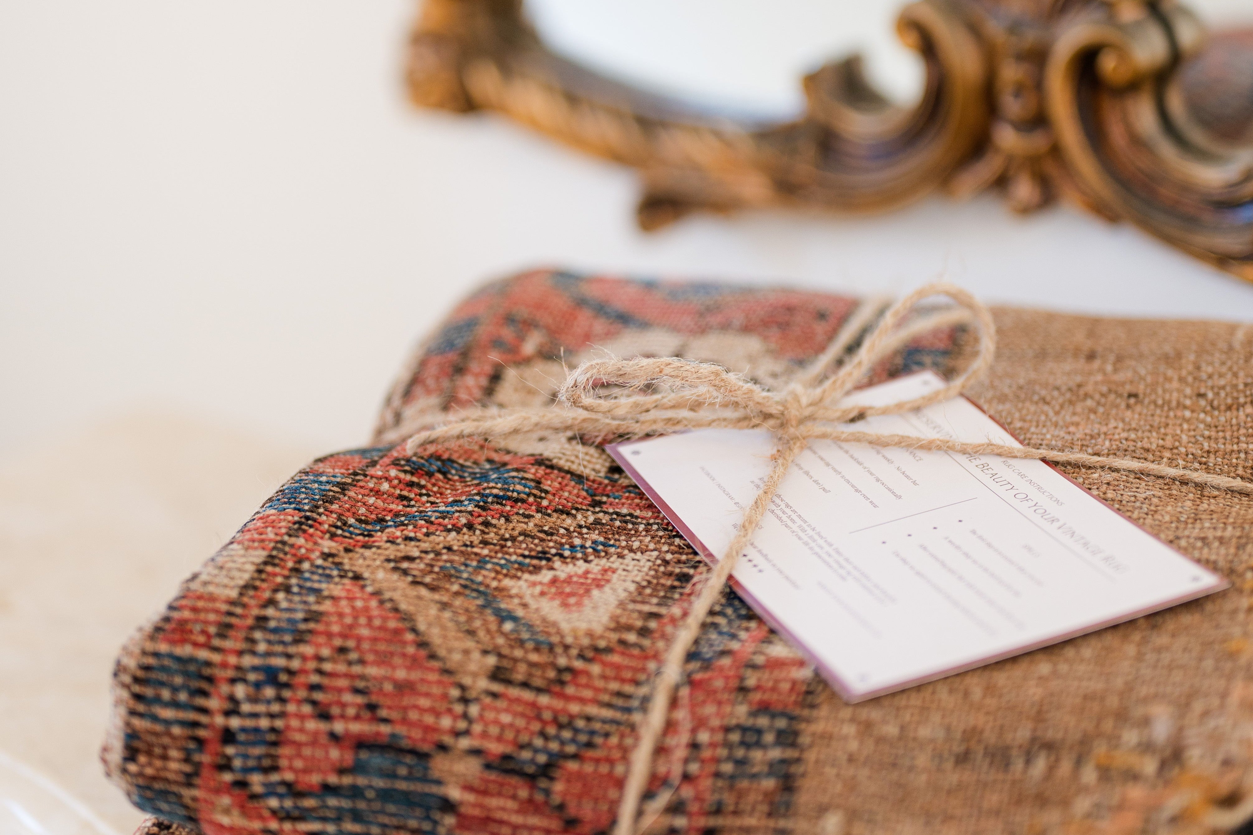 専用　2点セット【60's Vintage rug】188×102cm 専用 2点セット【60's Vintage rug】188×102cm 専用 2点セット【60's