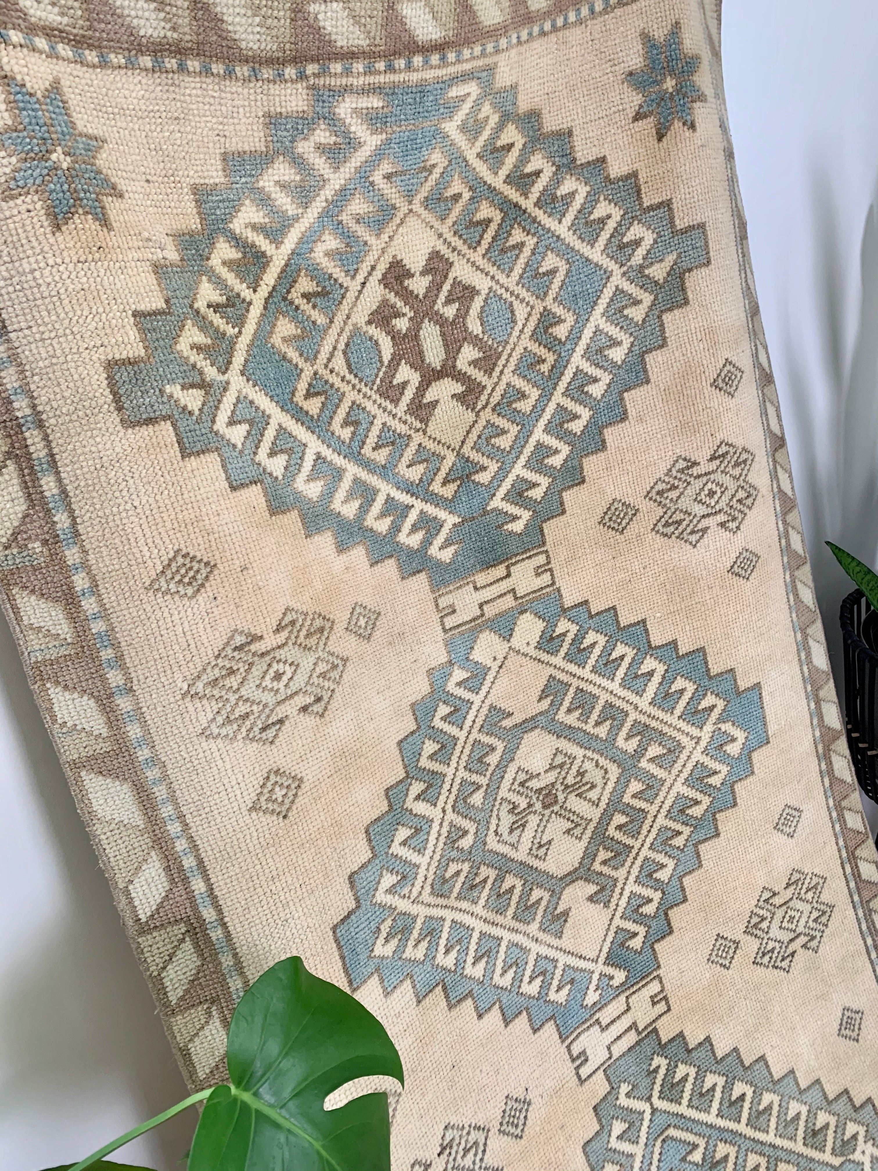 vintageラグ カーペット USA製 チキン 星条旗 ニワトリ 695 Six Vintage Rugs